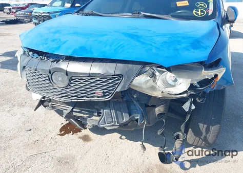 2009 Toyota Corolla S из США, поврежденный, VIN 1NXBU40E79Z141035